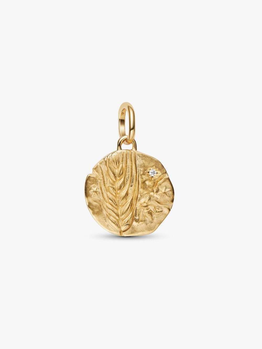 Pandora Wheat Medallion Charm